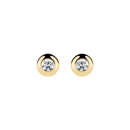 Diamond earrings Sweet Dot