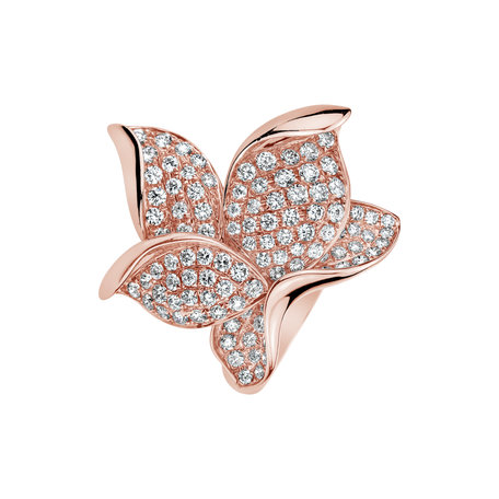 Diamond ring Fleur de Lume