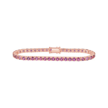 Bracelet with Rhodolite Infinite Glow