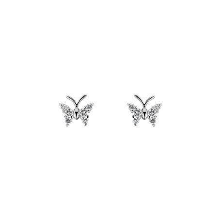 Diamond earrings Diamond Butterfly