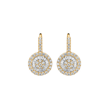 Diamond earrings Sunlight