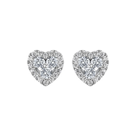 Diamond earrings Dear Sweetheart