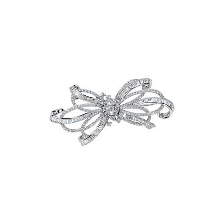 Diamond brooch Marlana