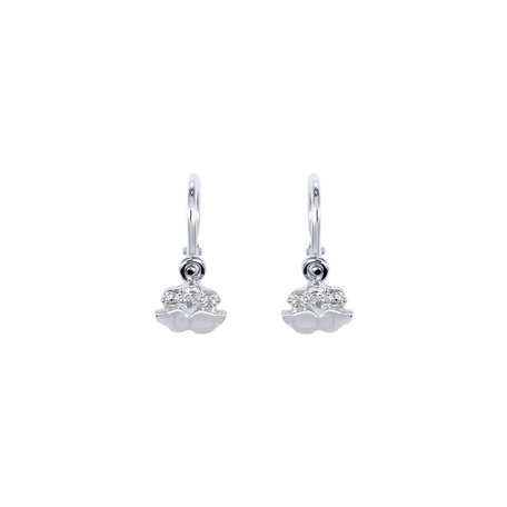 Children's diamond earrings Wings