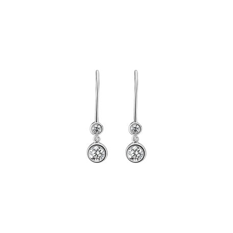 Diamond earrings Glimmering Oath