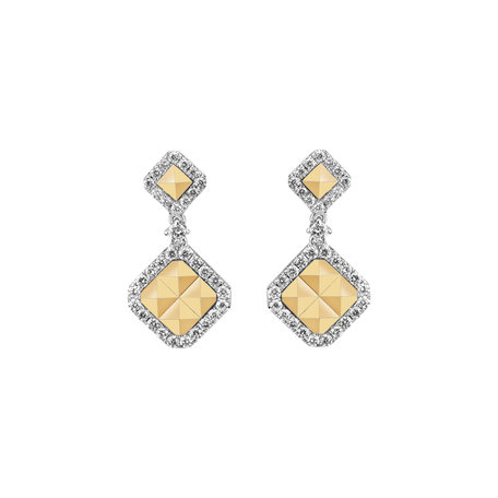 Diamond earrings Valeriene