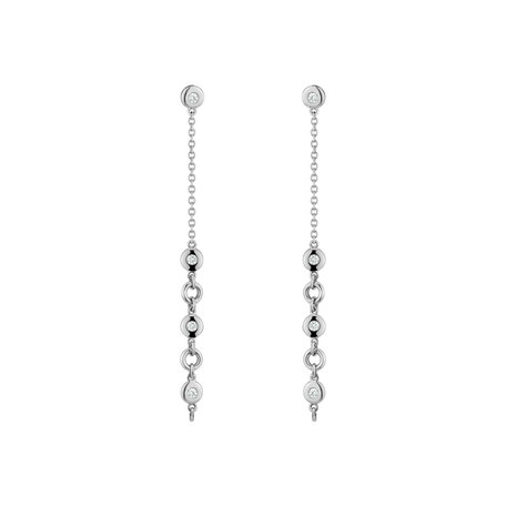 Diamond earrings Endless Waterfall