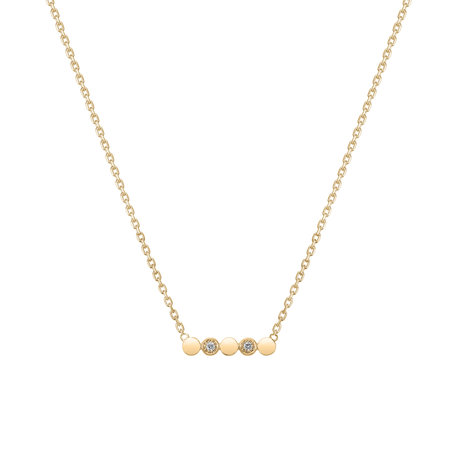 Diamond necklace Glossy Dots