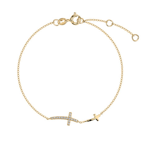 Diamond bracelet Crosselle