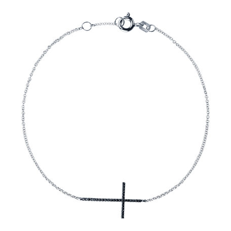 Diamond bracelet Big Cross