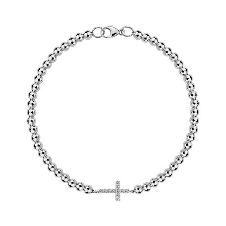 Diamond bracelet Cure of Cross