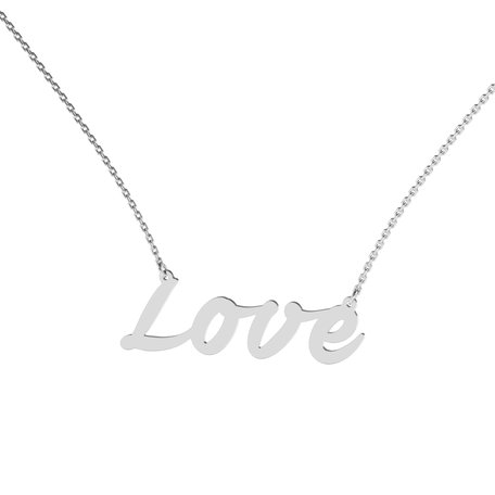 Diamond necklace Love Treasure