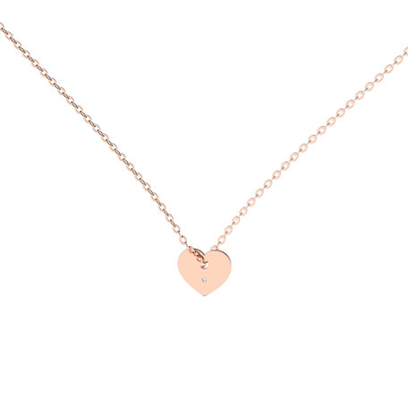 Diamond necklace Love Symbol