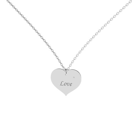 Diamond necklace Endless Love