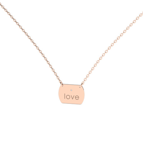 Diamond necklace Forever Amour