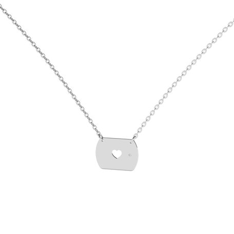 Diamond necklace Military Love