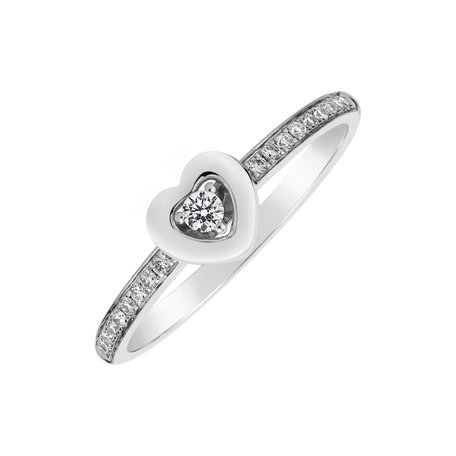 Diamond ring Tender Heart