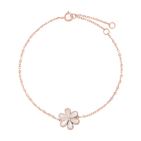 Diamond bracelet with Pearl Petals & Dreams