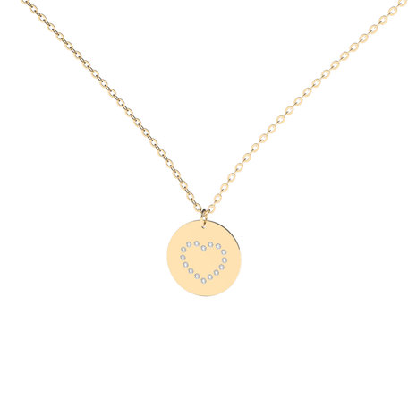 Diamond necklace Diamonds Heart