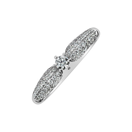 14ct white gold diamond ring Luxury Addiction