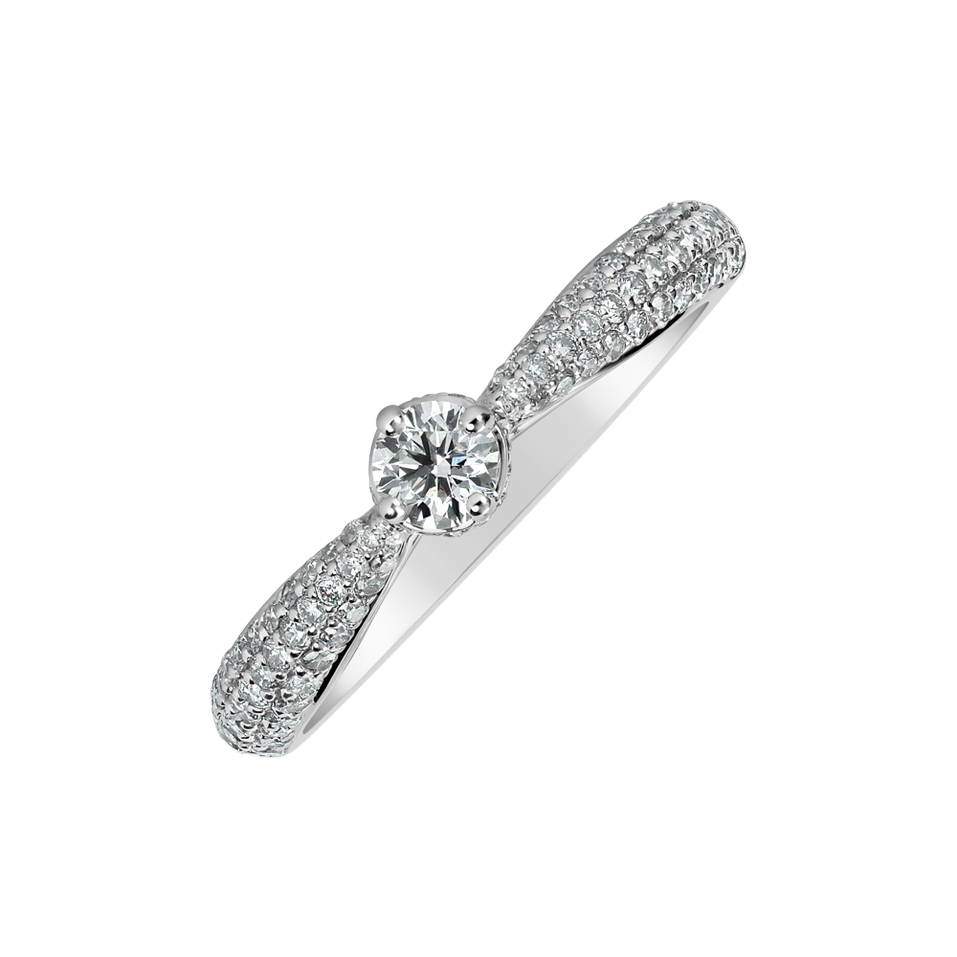 14ct white gold diamond ring Dream Ritual