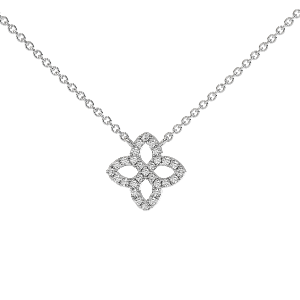 Diamond necklace Glamorous Petals