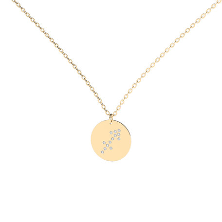 Diamond necklace Sagittarius