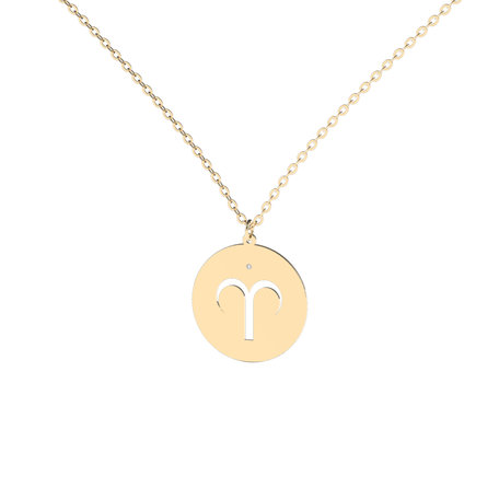 Diamond necklace Aries