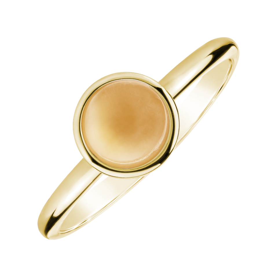 Ring with Citrine Bonbon