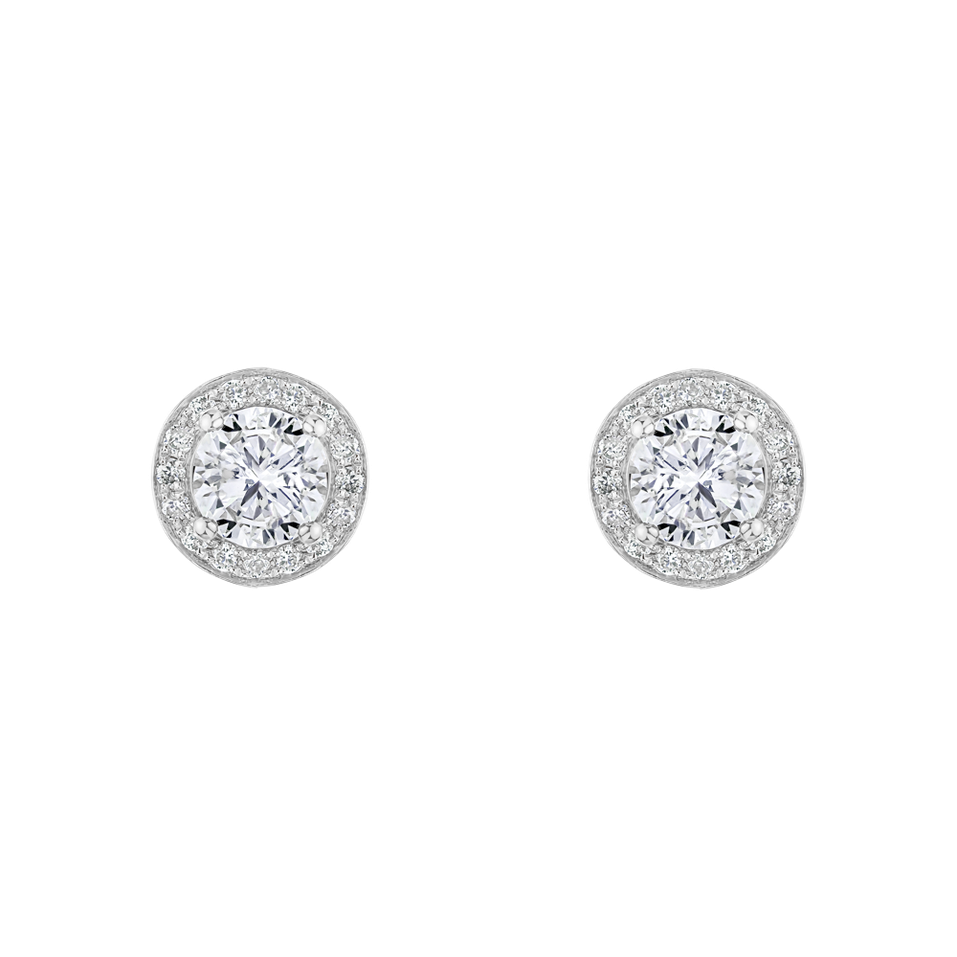 Diamond earrings Sparkling Rain