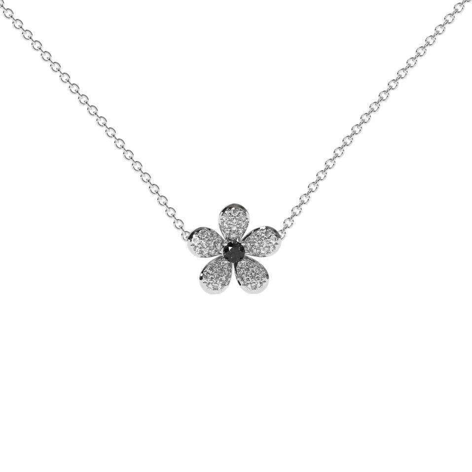 Diamond necklace Flower