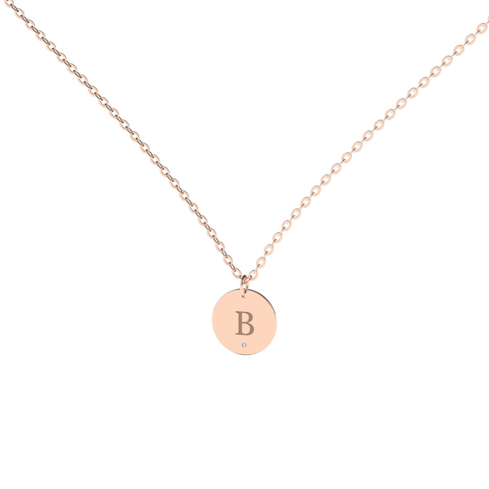 Diamond necklace Little Coins B