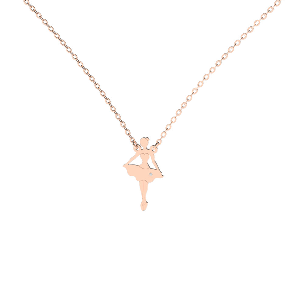 Diamond necklace Ballet Girl