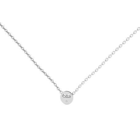 Diamond necklace Minimalism