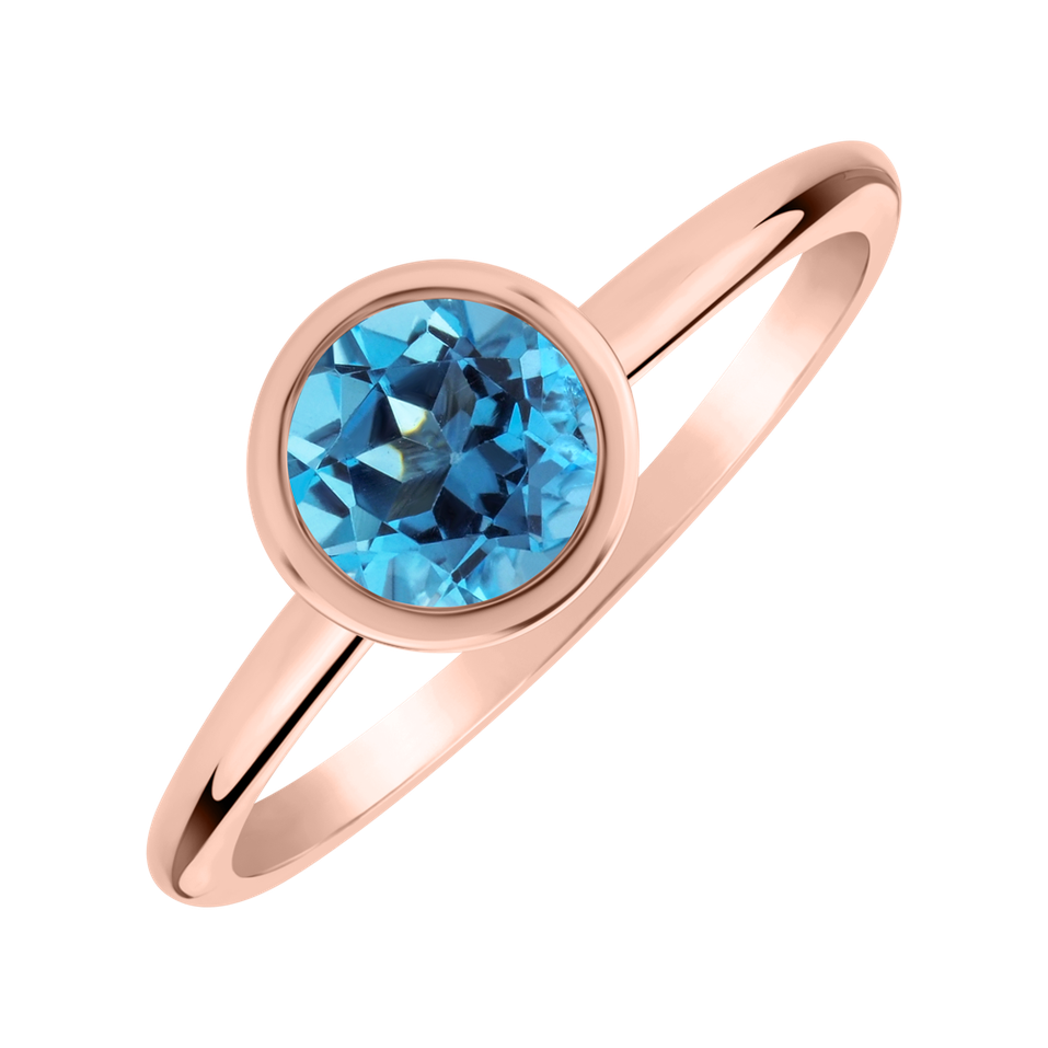 Ring with Topaz Bonbon