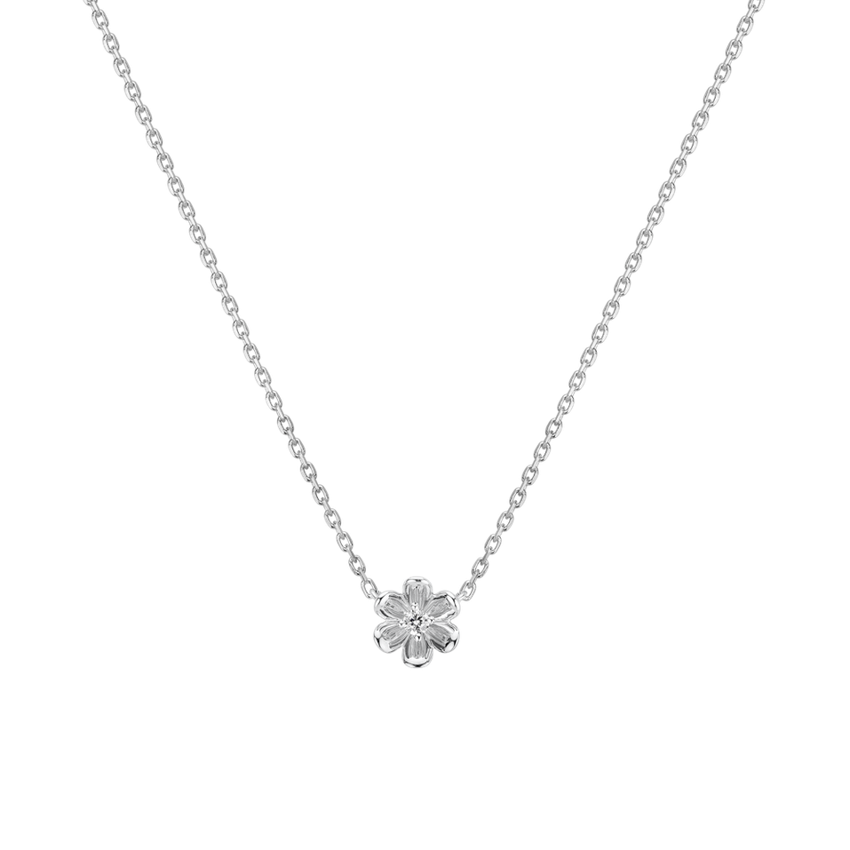 Diamond necklace Shiny Blossom