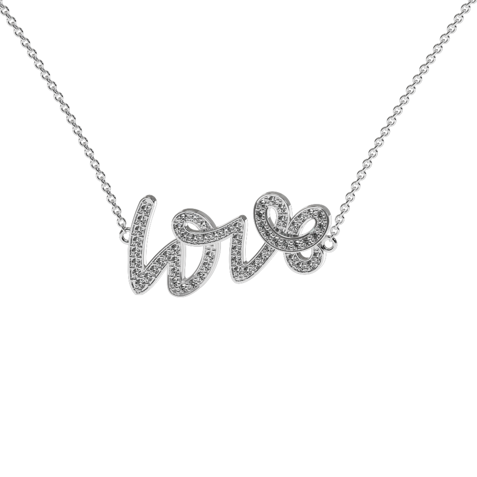 Diamond necklace Diamond Love