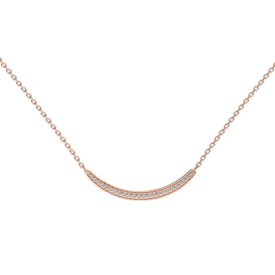 Diamond necklace Sparkling Line