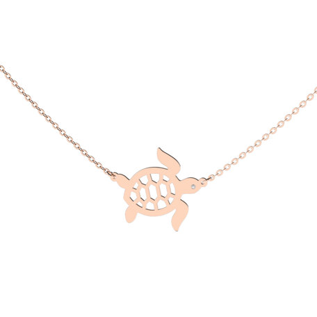 Diamond necklace Turtle