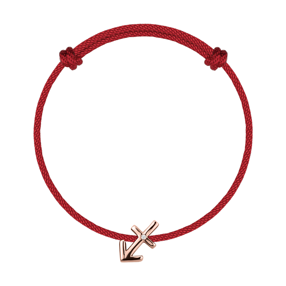 Diamond bracelet Sagittarius