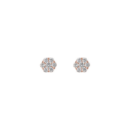 Diamond earrings Shiny Constellation