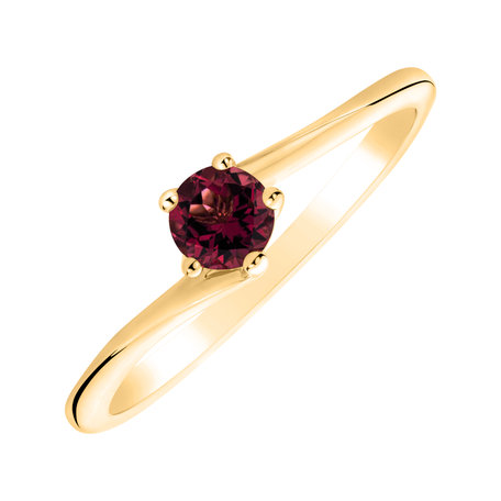 Ring with Rhodolite Bonbon