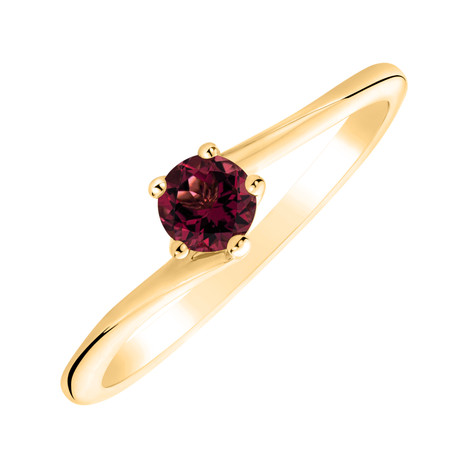 Ring with Rhodolite Bonbon