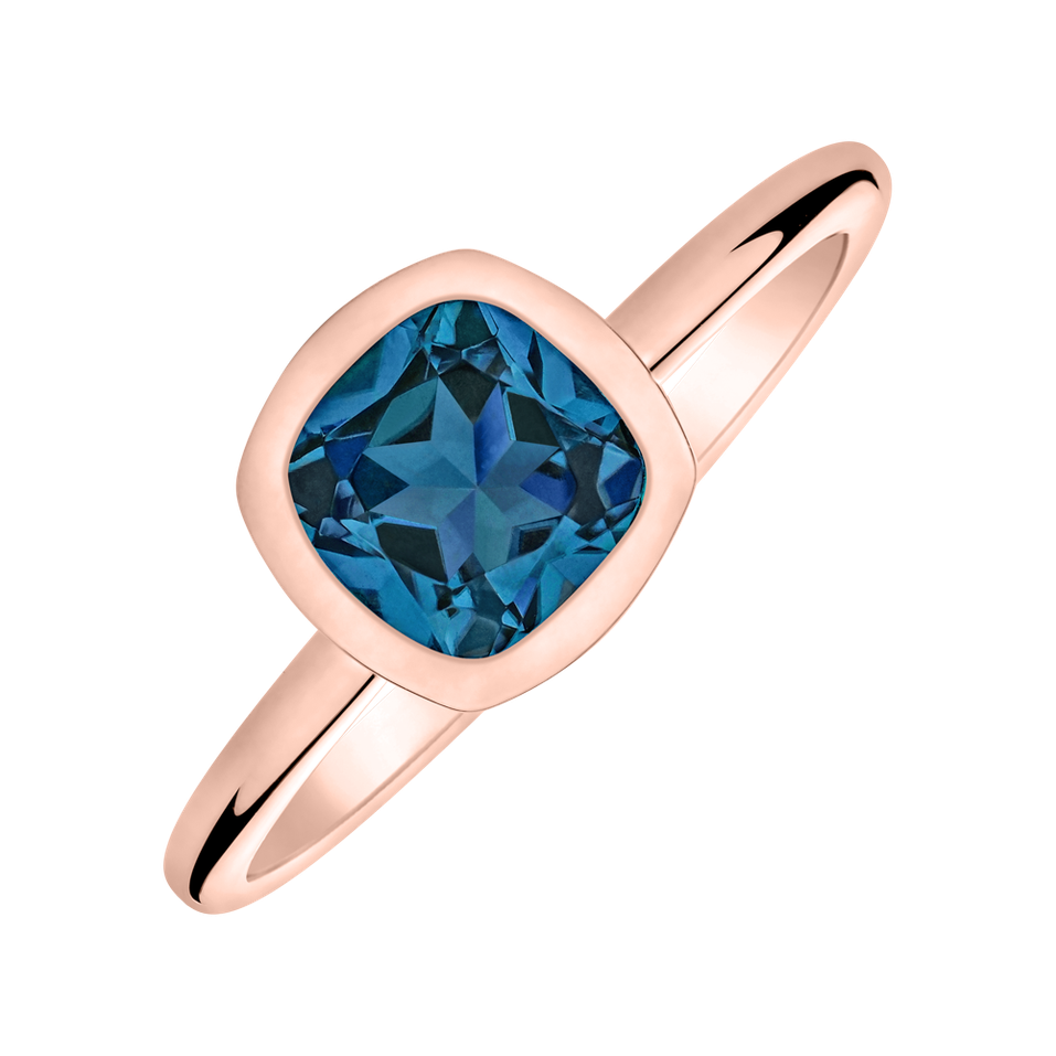 Ring with Topaz Bonbon