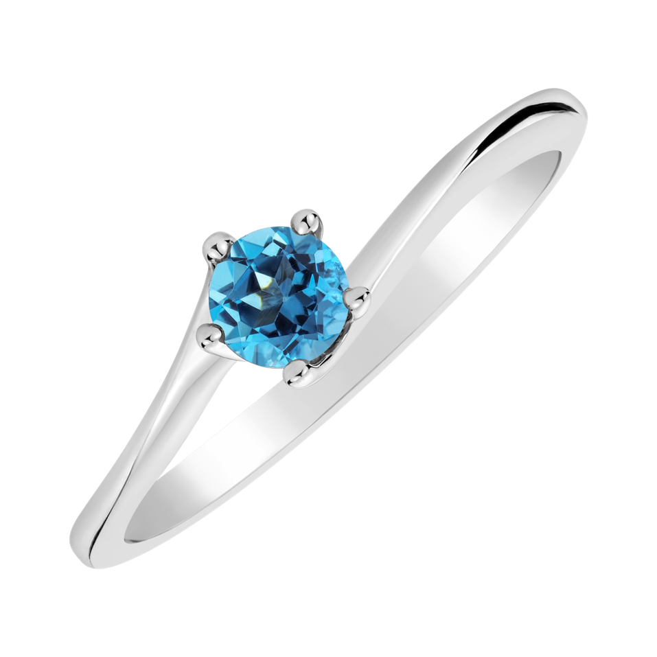 Ring with Topaz Swiss Bonbon