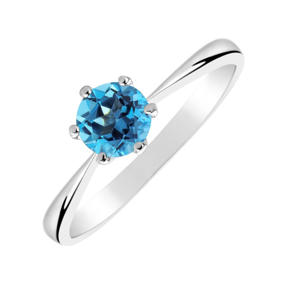 Ring with Topaz Swiss Bonbon