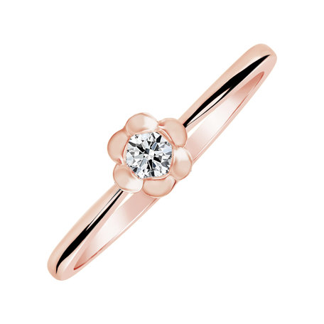 Diamond ring Blooming Love