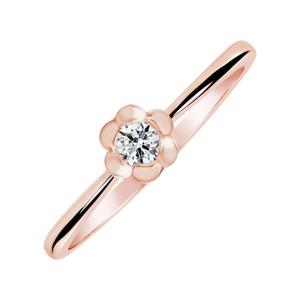 Diamond ring Blooming Love