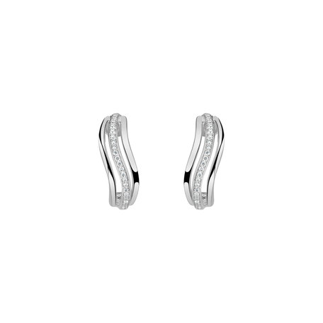 Diamond earrings Midnight Sea