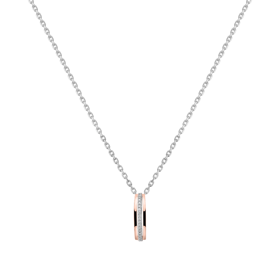 Diamond pendant Elegant Line